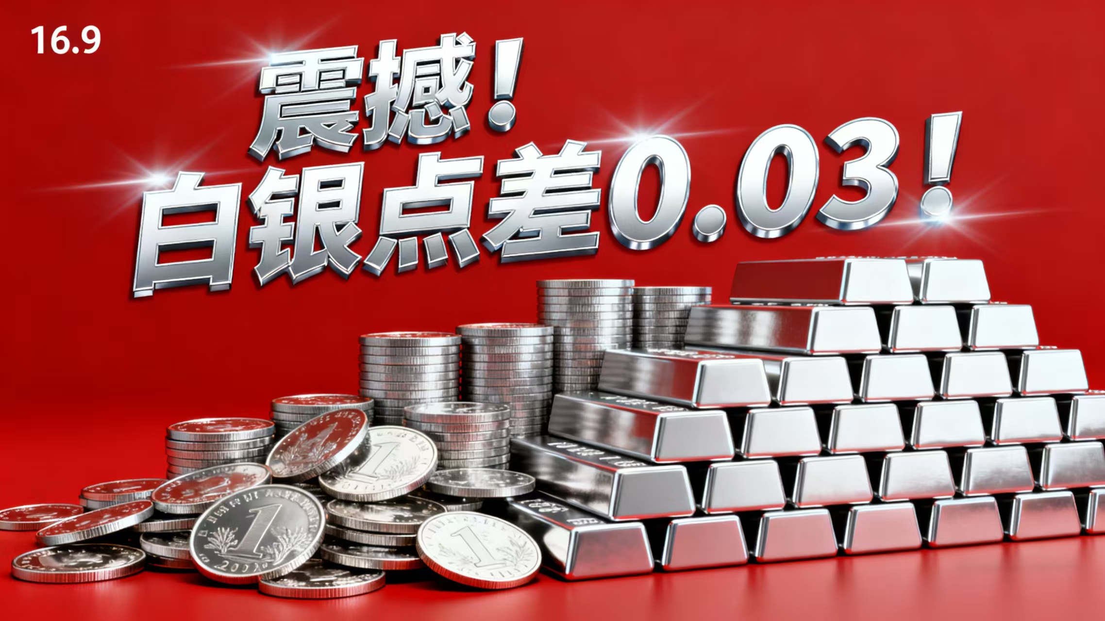 白银点差低至0.03