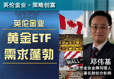黃金ETF需求蓬勃