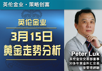 3月15日黄金走势分析【粤语】