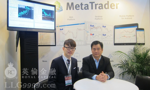 英伦金融高级分析师潘老师（king）与Meta trade合照
