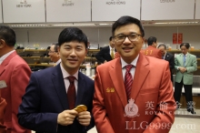 英伦营运总裁张玄(左)表示英伦是进驻深圳前海的首批金融平台