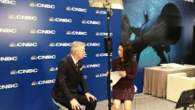 知名财经外媒CNBC及采访亚洲金融论坛峰会