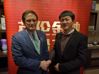 英伦金融分析师与杰夫瑞合照