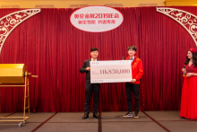 晚会终极大奖五万元港币